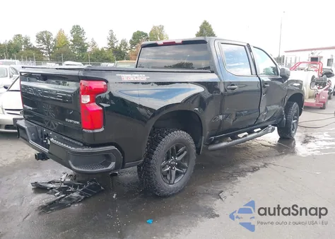 2024 Chevrolet Silverado 1500 4Wd Short Bed Custom Trail Boss z USA, uszkodzony, nr VIN 3GCPDCEK9RG417754